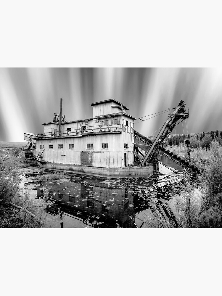 "Vintage Alaskan Gold Dredge" Poster for Sale by DanielHagerman