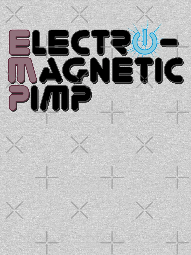Thumbnail 6 of 6, Pullover Hoodie, ElectroMagnetic Pimp [Roufxis-Rb] designed and sold by RoufXis.
