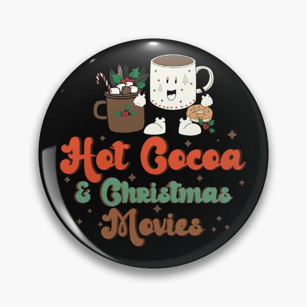 Item preview, Hot cocoa & Christmas movies designed and sold by pnkpopcorn.