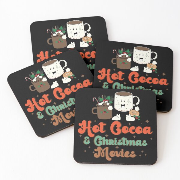 Item preview, Hot cocoa & Christmas movies designed and sold by pnkpopcorn.