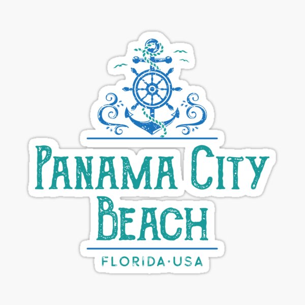 Panama City Beach Florida SVG PNG Cut File Beachy Decal 