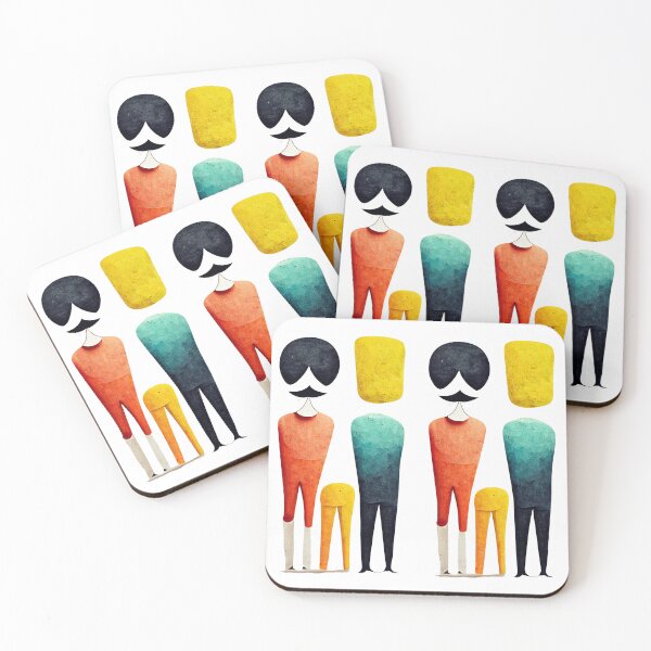 Item preview, mustache family designed and sold by ia-creating-art.