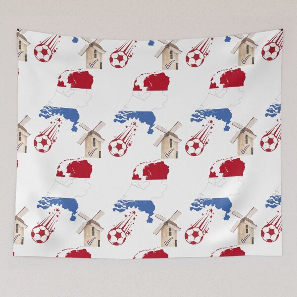 Item preview, Netherlands Map Flag designed and sold by Tienda-Vane.