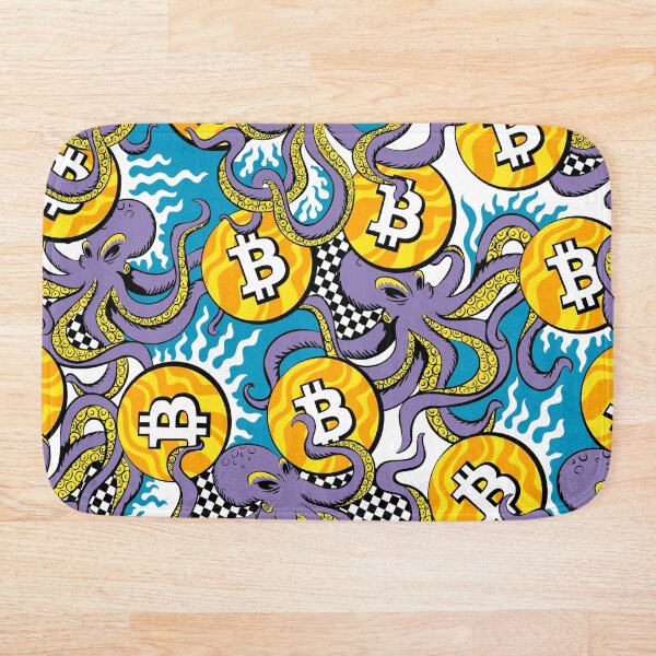 Aperçu de l'œuvre Octopus Bitcoin créée et vendue par InnaQueen.
