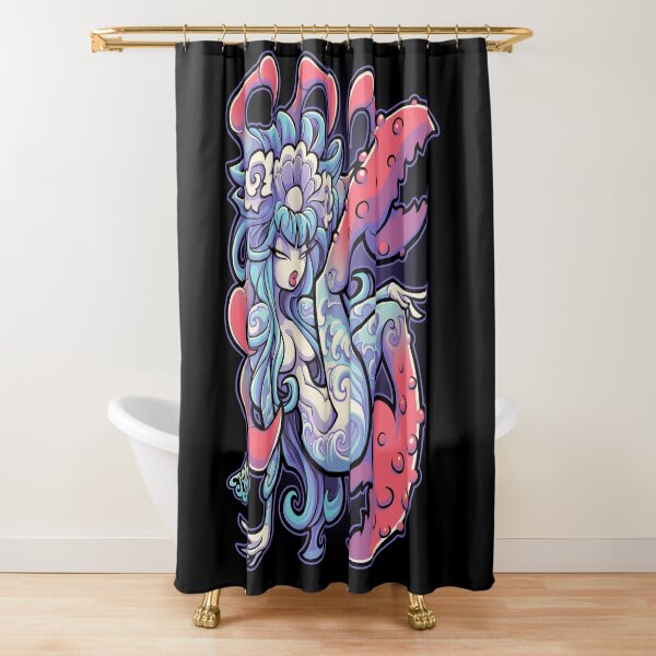 Selling Zodiac Shower Curtain. Taurus shower curtain. Witchy shower curtain. Tarot Shower Curtain.