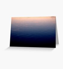 Sunrise / Water Greeting Card