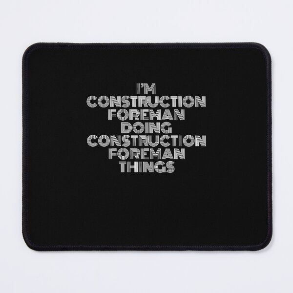 Item preview, I'm Construction Foreman Doing Construction Foreman Things Retro Vintage designed and sold by SVPOD.
