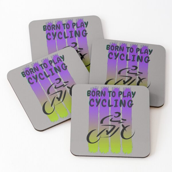 Item preview, Born to play cycling designed and sold by AspectArtWorks.
