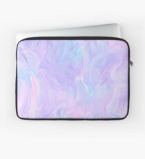 Rosa Holographic Pastell Farbdruck Laptoptasche