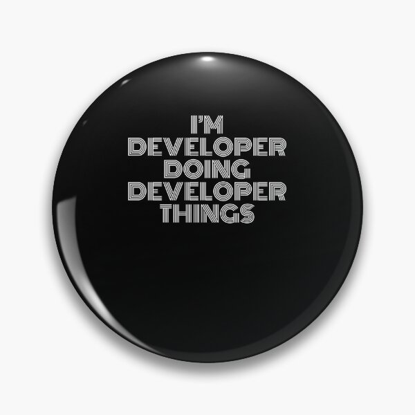 Item preview, I'm Developer Doing Developer Things Retro Vintage designed and sold by SVPOD.