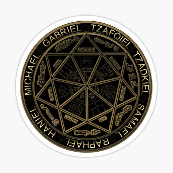 “Seal of the 7 Archangels” Sticker for Sale by Collugraphic | Redbubble