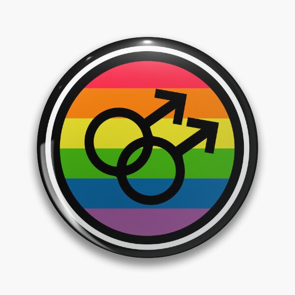 Item preview, PRIDE Gay Male Symbol designed and sold by SoCalBottom.