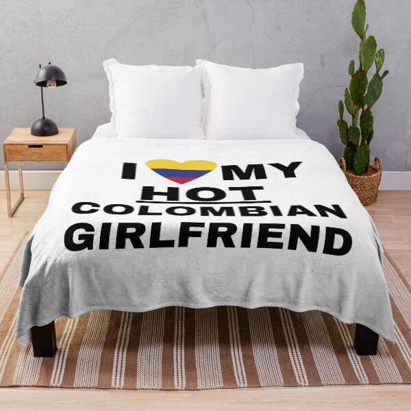 Item preview, I Love My Hot Colombian Girlfriend designed and sold by Suzy Perez Art.