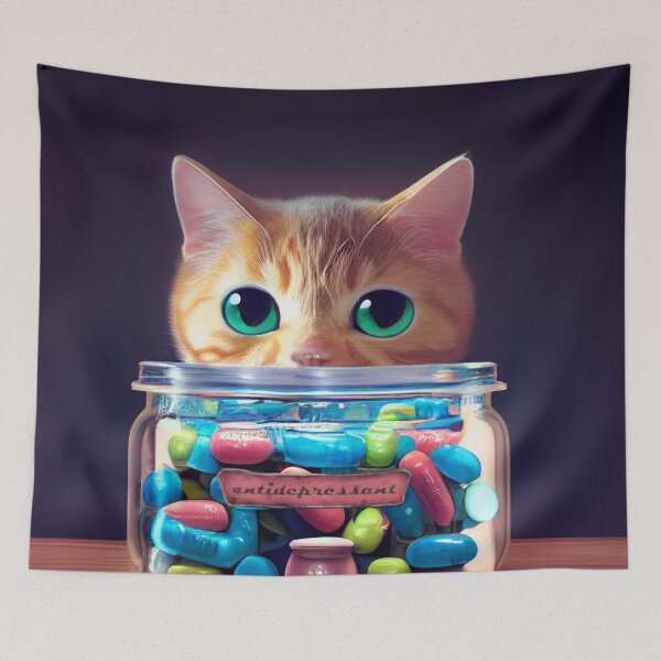 Item preview, Cat Antidepressant designed and sold by NEWCUTIE.