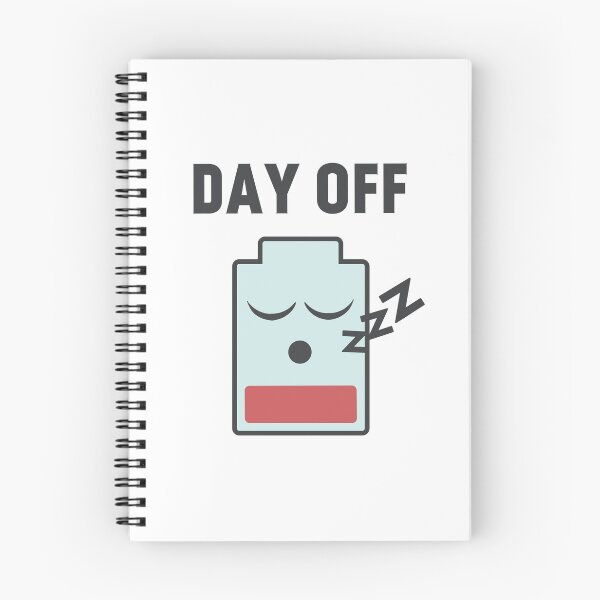 Item preview, Day off, low battery icon designed and sold by EnzoVectorism.