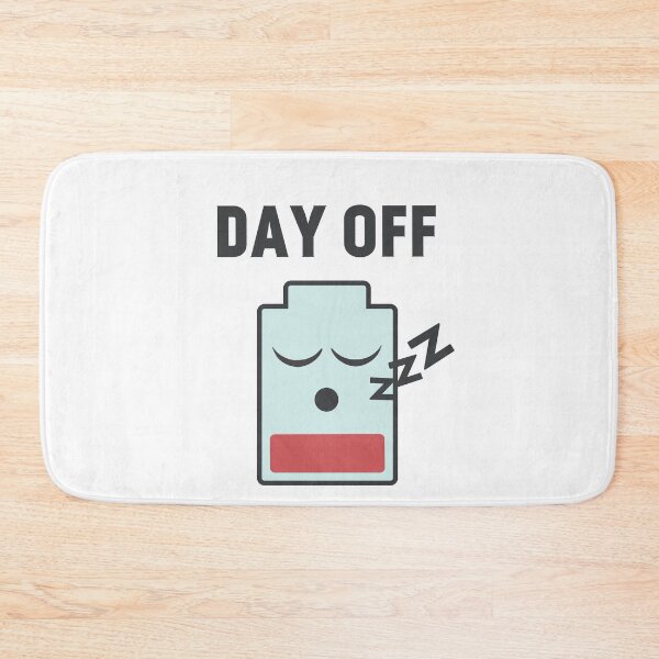 Item preview, Day off, low battery icon designed and sold by EnzoVectorism.