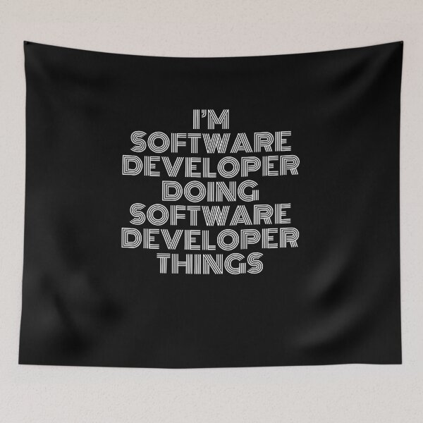 Item preview, I'm Software Developer Doing Software Developer Things Retro Vintage designed and sold by SVPOD.