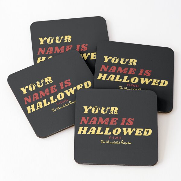 Item preview, Your Name is Hallowed  - Black designed and sold by TheReporter1.