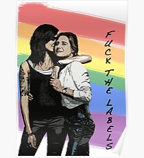 Fuck the labels (Franky and Bridget) Poster
