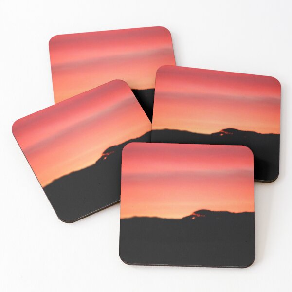 Item preview, sunset over a mountain designed and sold by Francespoppy.