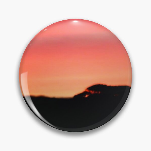 Item preview, sunset over a mountain designed and sold by Francespoppy.