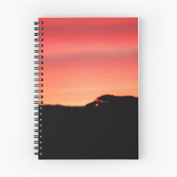Item preview, sunset over a mountain designed and sold by Francespoppy.
