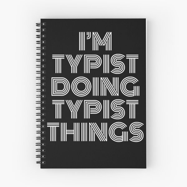 Item preview, I'm Typist Doing Typist Things Retro Vintage designed and sold by SVPOD.