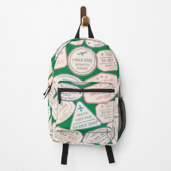 Item preview, Colorful Passport Stamps pattern - S11 designed and sold by Art-by-Geoff.