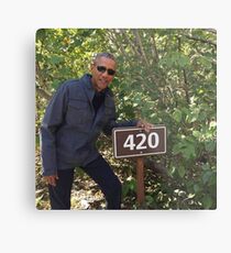 Lámina metálica 420 Obama Imprimir