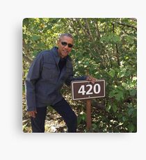 Lienzo 420 Obama Imprimir