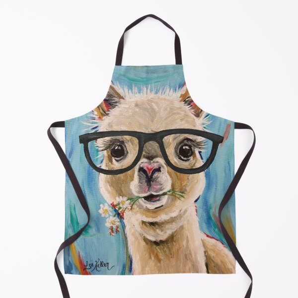 Item preview, Alpaca with Glasses designed and sold by leekellerart.