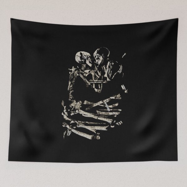 Item preview, Hugging skeletons designed and sold by sparklecore.