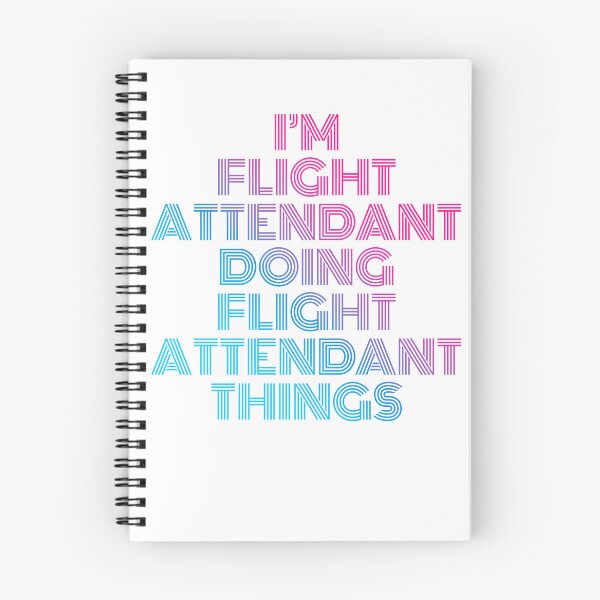 Item preview, I'm Flight attendant Doing Flight attendant Things Retro Neon designed and sold by SVPOD.