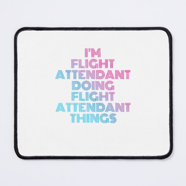 Item preview, I'm Flight attendant Doing Flight attendant Things Retro Neon designed and sold by SVPOD.