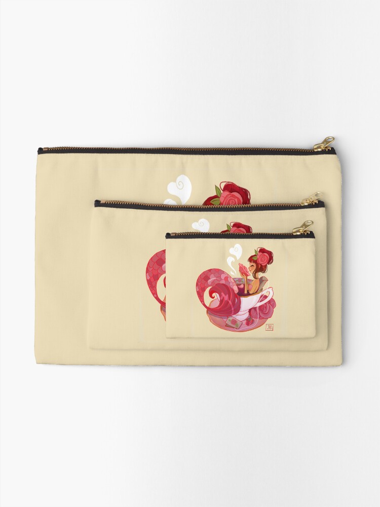 Alternate view of Tea Mermaid Zipper Pouch