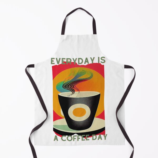 Item preview, Poster Art Everyday Is A Coffee Day designed and sold by TheCreativeFab.