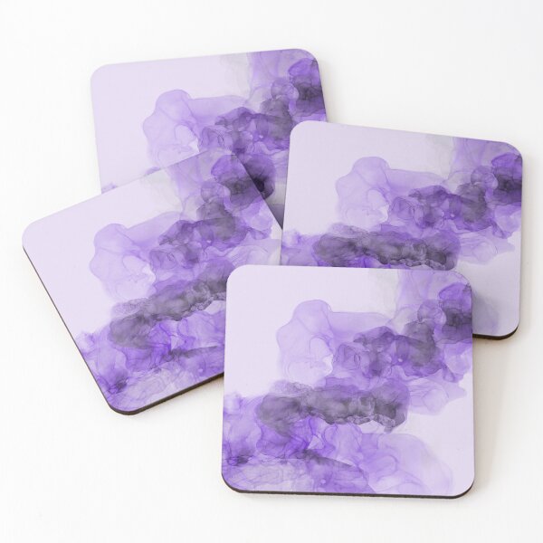 Item preview, Liquid Ink Texture Colorful Painting Very Peri Purple designed and sold by artsandsoul.