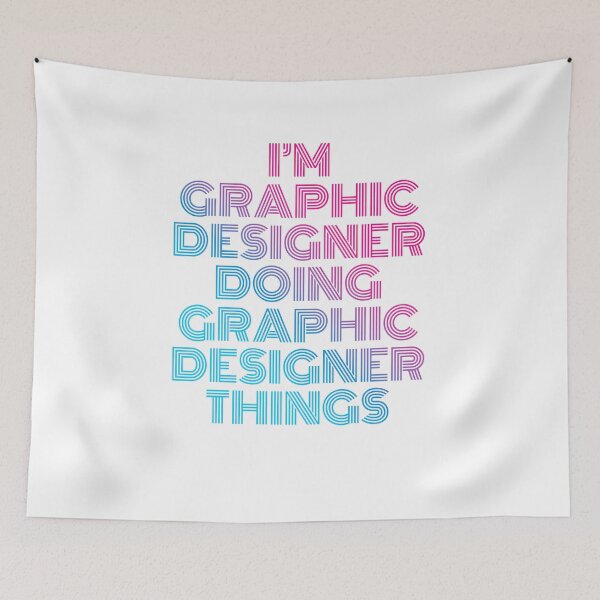 Item preview, I'm Graphic Designer Doing Graphic Designer Things Retro Neon designed and sold by SVPOD.