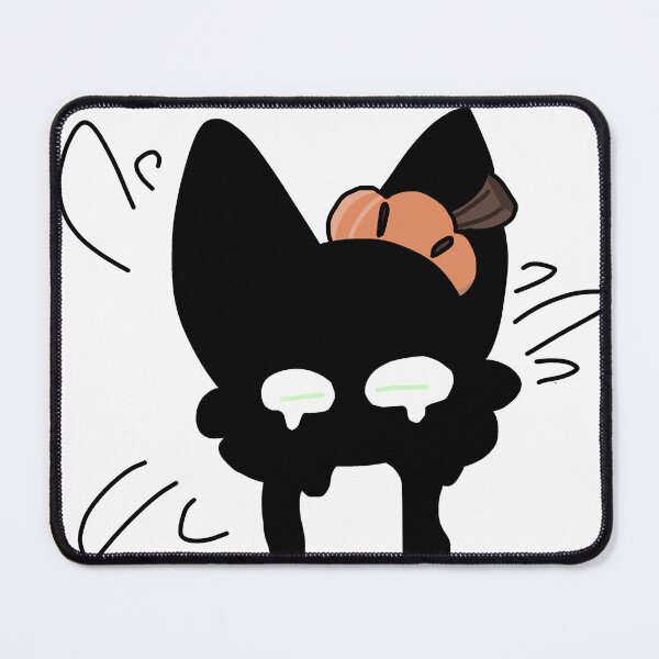 Item preview, anxious kitty + pumpkin hat designed and sold by CorvidCrow.