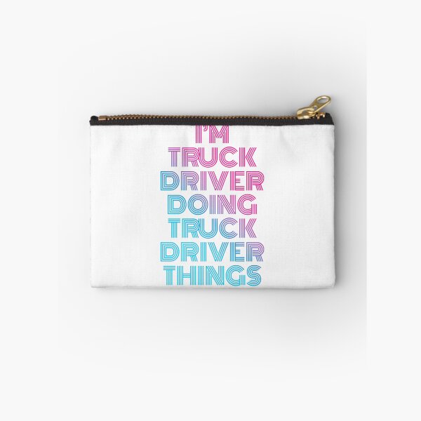Item preview, I'm Truck Driver Doing Truck Driver Things Retro Neon designed and sold by SVPOD.