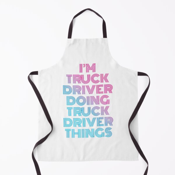 Item preview, I'm Truck Driver Doing Truck Driver Things Retro Neon designed and sold by SVPOD.
