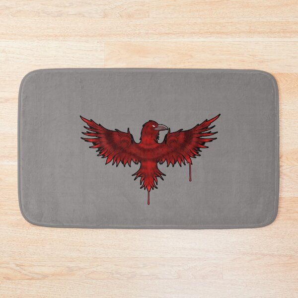 Item preview, Red Raven Bloody Design, Quoth the Raven, Nevermore designed and sold by TheRoadsideArts.