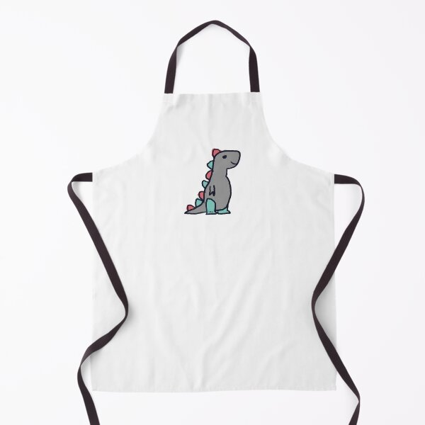 Item preview, Dino 1 (gray green red, white background) designed and sold by MentaLee.