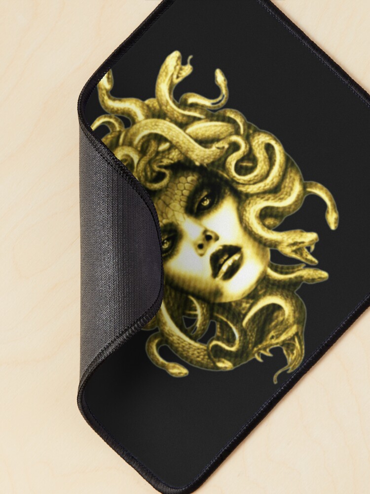 Snake Head Girl Medusa' Mouse Pad