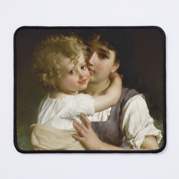 Item preview, Maternal Affection | Émile Munier | Nursery Art designed and sold by CJET.
