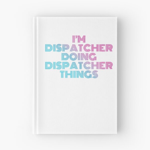 Item preview, I'm Dispatcher Doing Dispatcher Things Retro Neon designed and sold by SVPOD.
