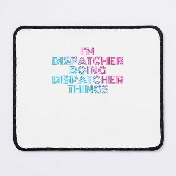 Item preview, I'm Dispatcher Doing Dispatcher Things Retro Neon designed and sold by SVPOD.
