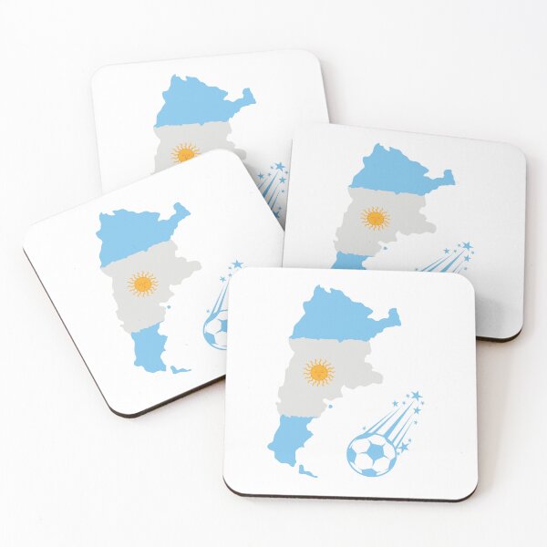 Item preview, Argentina Map Flag designed and sold by Tienda-Vane.