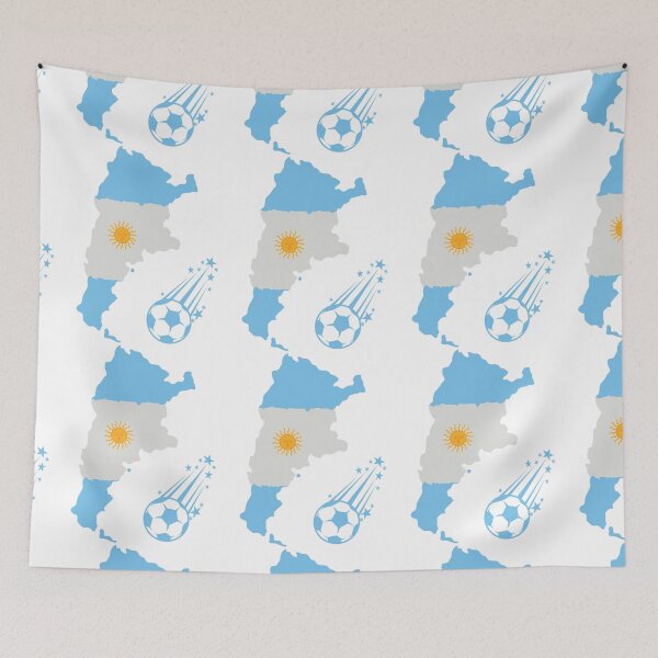 Item preview, Argentina Map Flag designed and sold by Tienda-Vane.
