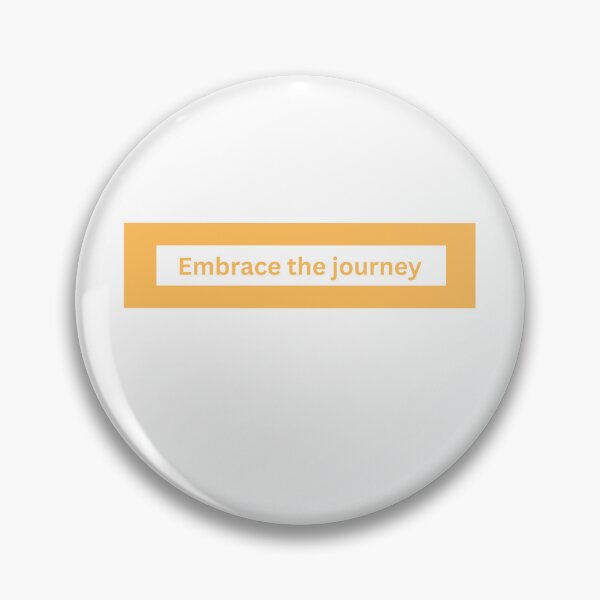 Item preview, Embrace the journey - block Quote designed and sold by justbejoker.
